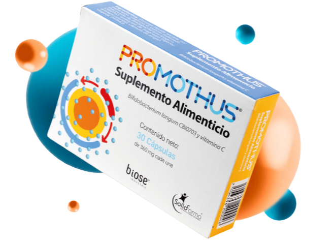 Caja de probiótico Promothus